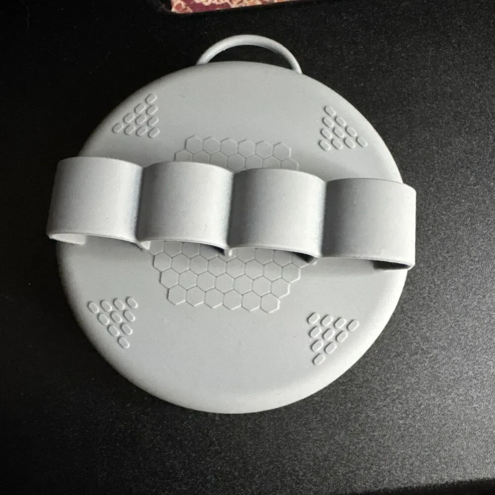 Soft Silicone Exfoliating Bath Brush Body Grey Lot of 2